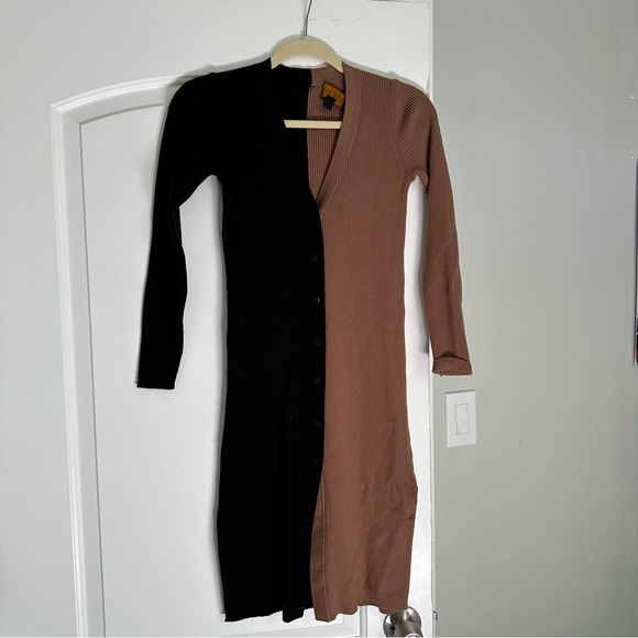 Truth Ribbed Multicolored Dress - Picture 3 of 3